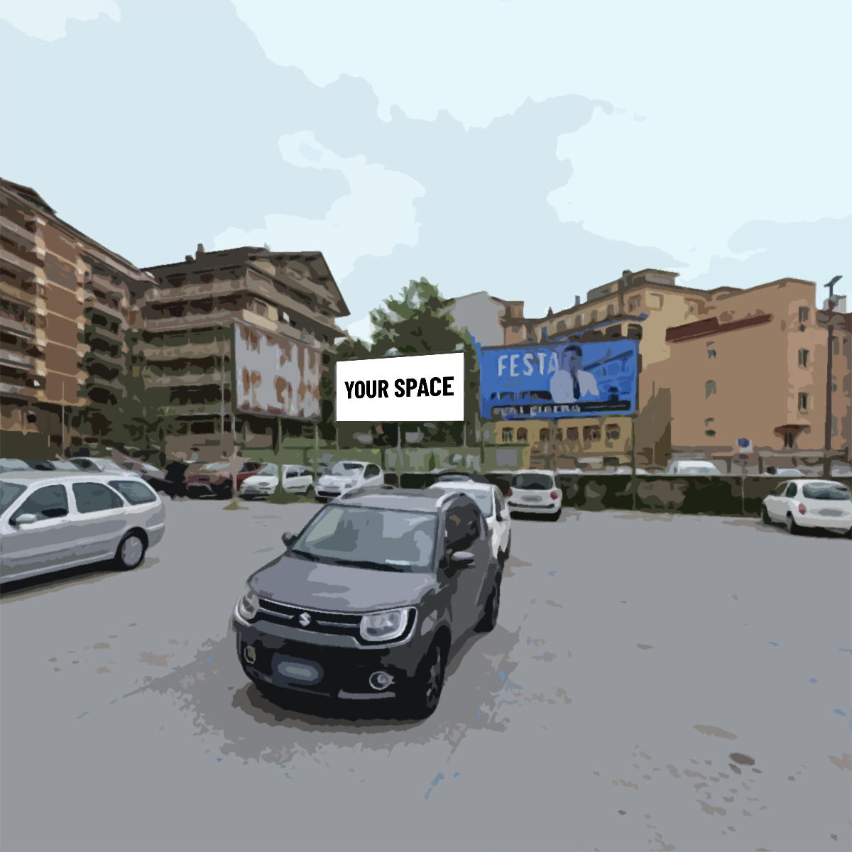 SPAZIO PUBBLICITARIO 600 x 300 Piazza Kennedy (AVELLINO) Dal 19/10/2026 al 01/11/2026 14 giorni